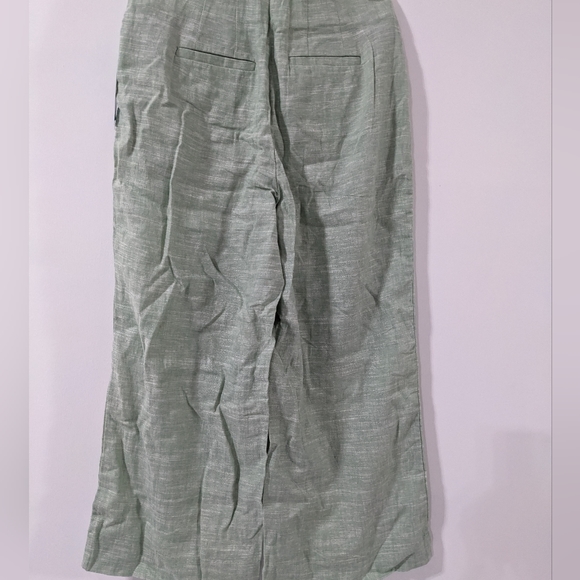 💚 Violets & Roses Green Linen Pants NWT Size M STITCH FIX - Picture 5 of 9